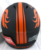 Wes Welker Signed Denver Broncos F/S Eclipse Speed Authentic Helmet - JSA W