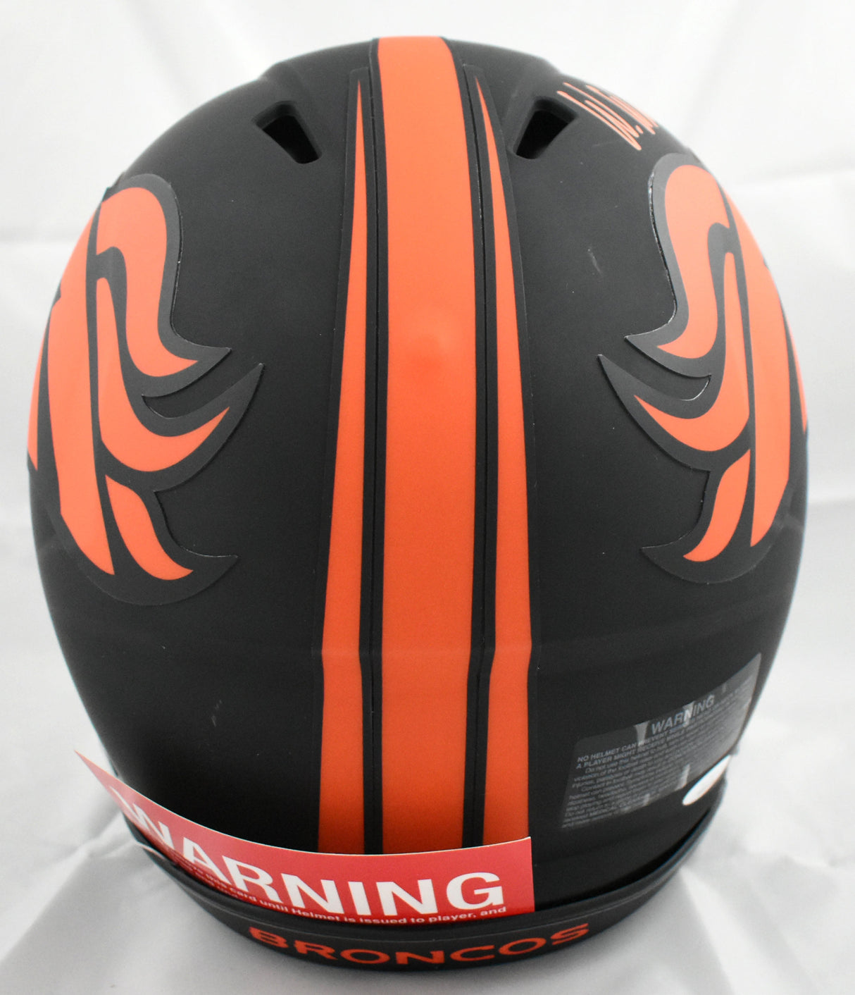 Wes Welker Signed Denver Broncos F/S Eclipse Speed Authentic Helmet - JSA W