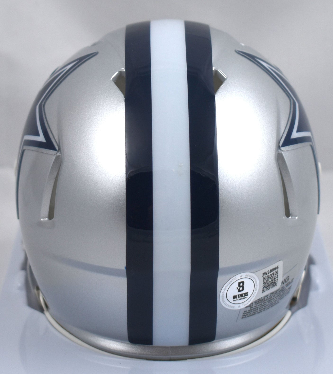 Trevon Diggs Autographed Dallas Cowboys Speed Mini Helmet - Beckett W Hologram