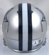 Trevon Diggs Autographed Dallas Cowboys Speed Mini Helmet - Beckett W Hologram