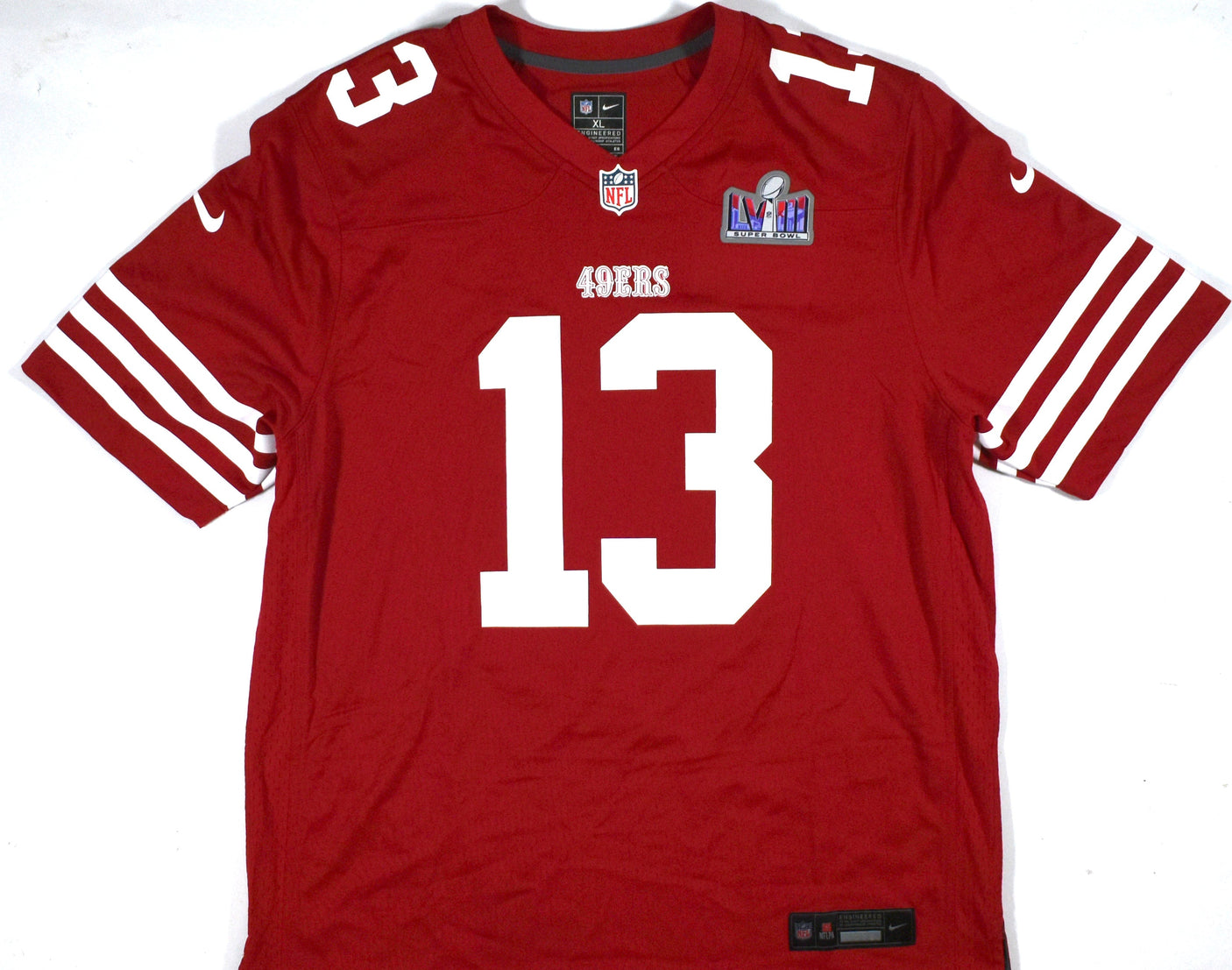 Brock Purdy Signed San Francisco 49ers Nike Red Game Jersey w/ SB Patch-Fanatics