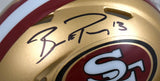 Brock Purdy Autographed San Francisco 49ers Speed Mini Helmet - Fanatics *Black