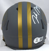 Jake Moody Signed San Francisco 49ers Slate Speed Mini Helmet - Beckett W Holo