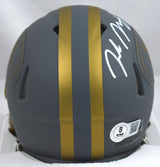 Jake Moody Signed San Francisco 49ers Slate Speed Mini Helmet - Beckett W Holo