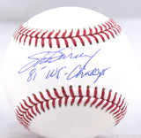 Steve Garvey Signed Rawlings OML Baseball w/ 81 WS Champs - Beckett W Hologram