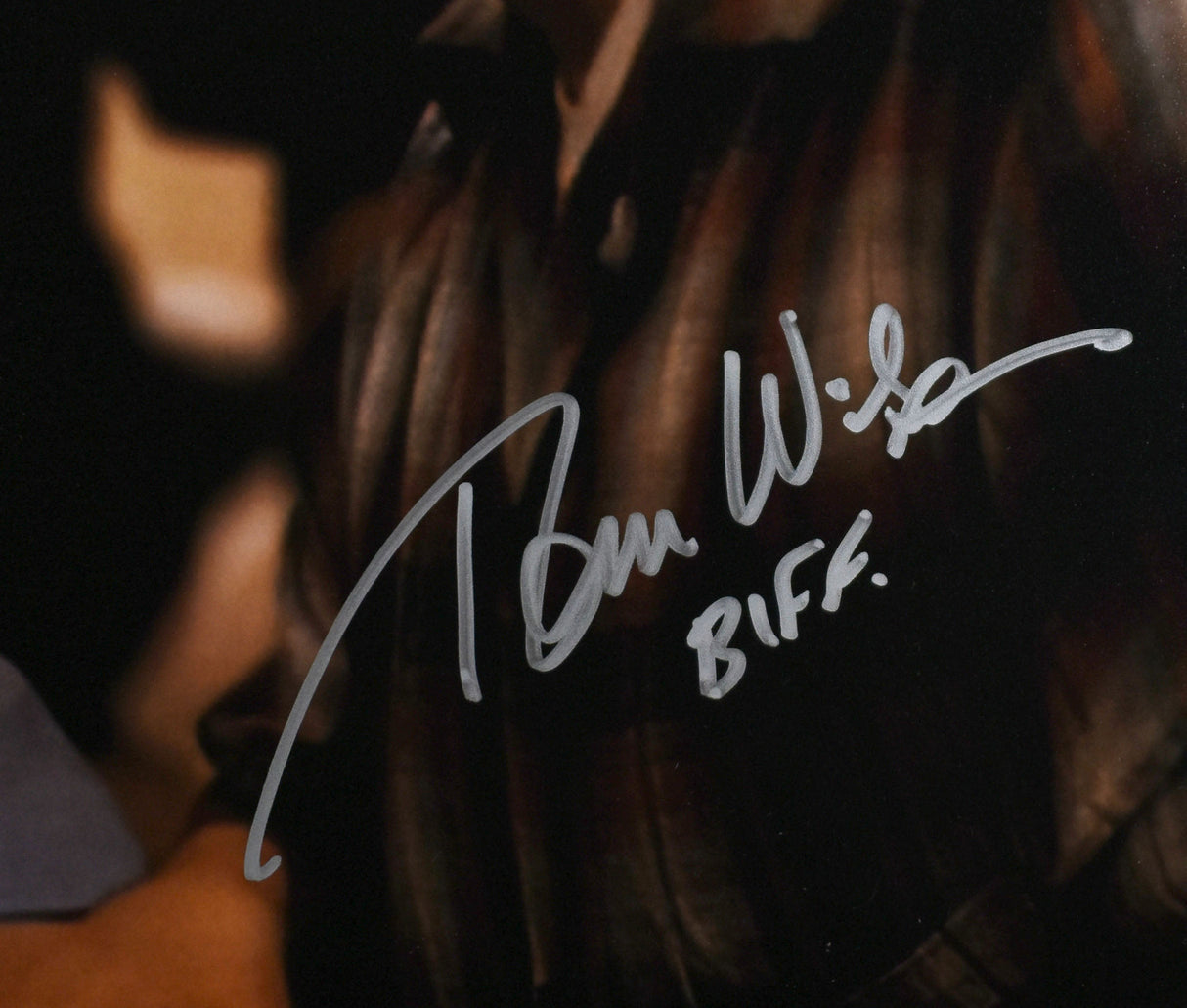 Thomas Wilson Lea Thompson Signed Back to the Future 16x20 Photo- Beckett W Holo