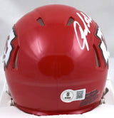 Jared Allen Signed Kansas City Chiefs Speed Mini Helmet - Beckett W Holo *White