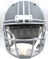 Sam LaPorta Autographed Detroit Lions F/S Slate Speed Helmet - Beckett W Holo