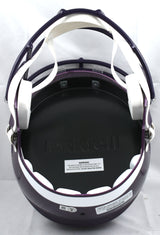 Randall Cunningham Autographed Vikings 83-01 F/S Speed Helmet - Beckett W Holo