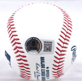 Brian Jordan Signed Rawlings OML Baseball w/Inscription - Beckett W Hologram