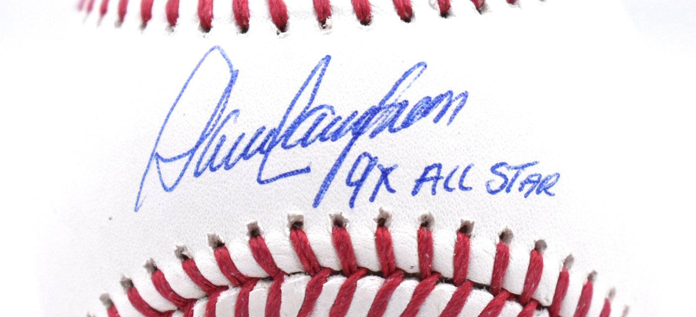 Dave Concepcion Signed Rawlings OML Baseball w/9X ALL STAR - Beckett W Hologram