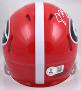 Champ Bailey Autographed Georgia Bulldogs Speed Mini Helmet - Beckett W Hologram