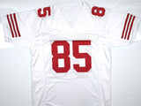 George Kittle Autographed White Pro Style Jersey - Beckett W Hologram *Silver