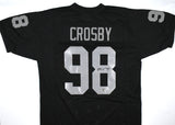 Maxx Crosby Autographed Black Pro Style Jersey - Beckett W Hologram *Black