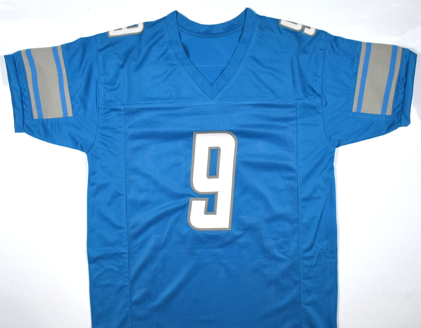 Jameson Williams Autographed Blue Pro Style Jersey - Beckett W Hologram *Black