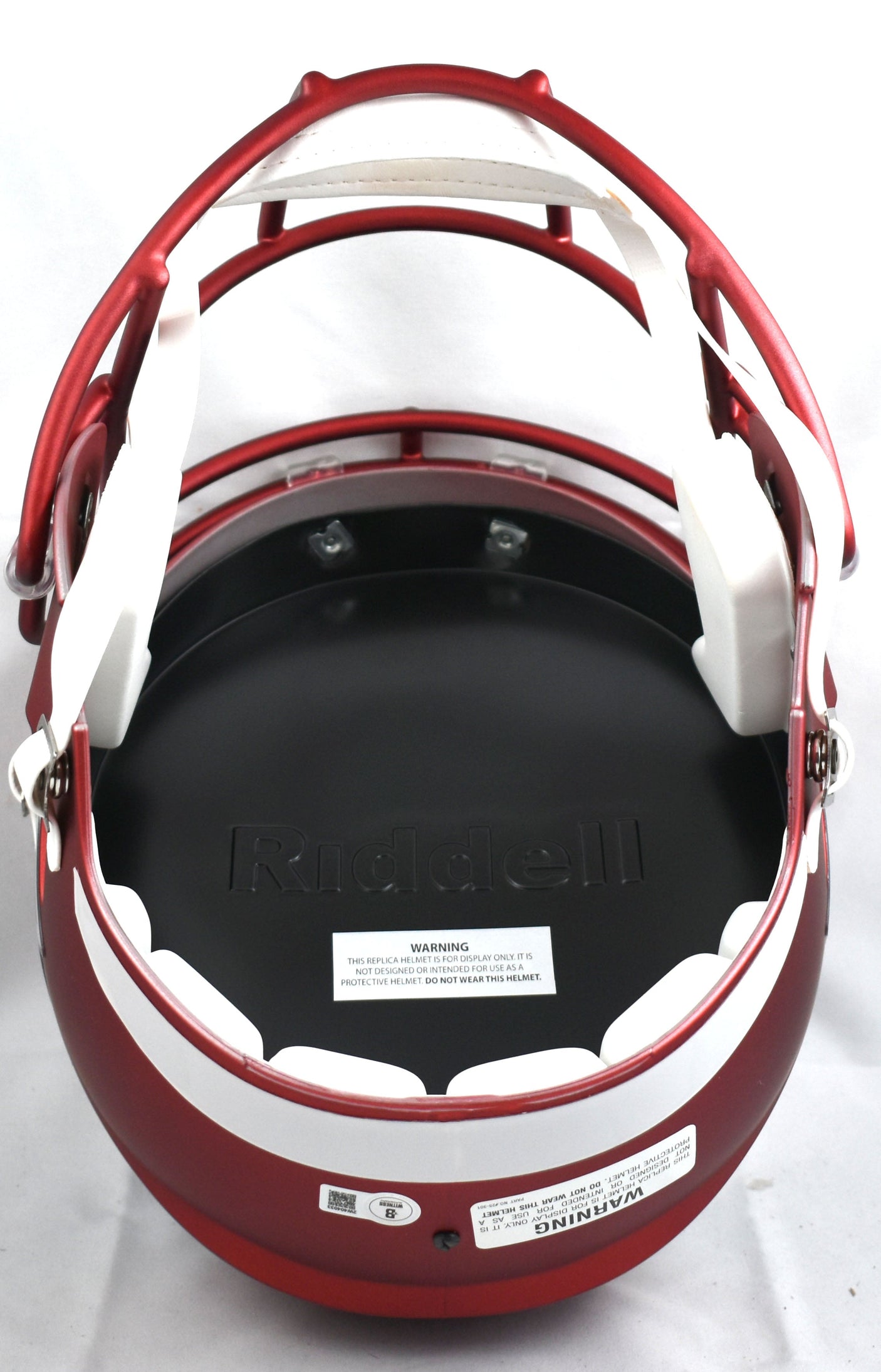 Nico Collins Signed Houston Texans F/S Blaze Speed Helmet- Beckett W Holo *White