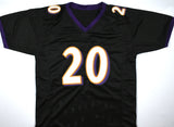 Ed Reed Autographed Black Pro Style Jersey - Beckett W Hologram *Black