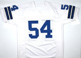Chuck Howley Autographed White Pro Style Jersey w/ SB MVP - JSA W *Silver