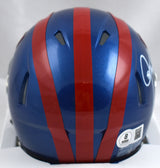 Lawrence Taylor Signed Giants Alternate 2024 Speed Mini Helmet - Beckett W Holo