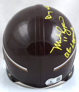 Rypien, Williams, Theismann Signed Washington Speed Mini Helmet - Beckett W Holo