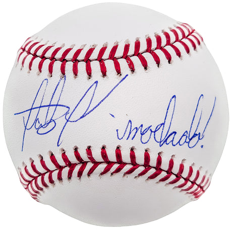 Fernando Tatis Jr. Autographed Official MLB Baseball San Diego Padres "Machalo!" JSA Stock #202013