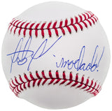 Fernando Tatis Jr. Autographed Official MLB Baseball San Diego Padres "Machalo!" JSA Stock #202013