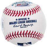 Fernando Tatis Jr. Autographed Official MLB Baseball San Diego Padres "Machalo!" JSA Stock #202013