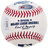 Fernando Tatis Jr. Autographed Official MLB Baseball San Diego Padres "MLB Debut 3/28/2019" JSA Stock #202014