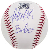 Fernando Tatis Jr. Autographed Official MLB 50th Anniversary Logo Baseball San Diego Padres "Bebo" JSA Stock #202019