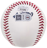 Fernando Tatis Jr. Autographed Official MLB 50th Anniversary Logo Baseball San Diego Padres "Bebo" JSA Stock #202019