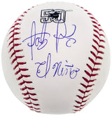 Fernando Tatis Jr. Autographed Official MLB 50th Anniversary Logo Baseball San Diego Padres "El Nino" JSA Stock #202020