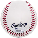 Fernando Tatis Jr. Autographed Official MLB 50th Anniversary Logo Baseball San Diego Padres "Air Tatis" JSA Stock #202021