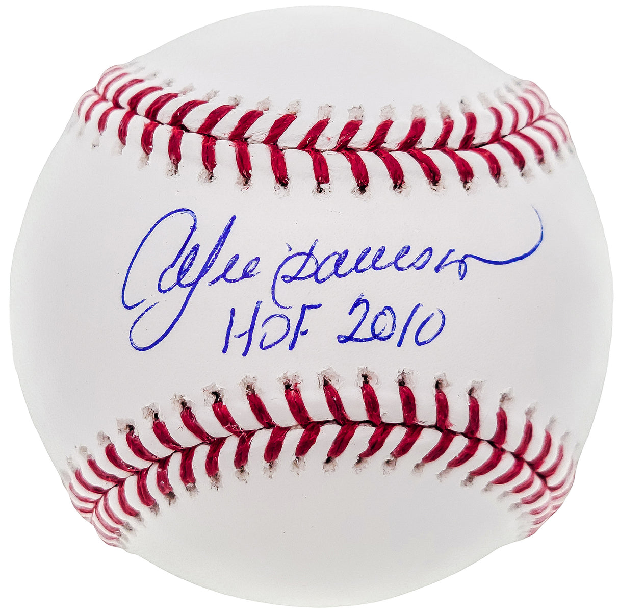 Andre Dawson Autographed Official MLB Baseball Montreal Expos "HOF 2010" Beckett BAS QR Stock #202047