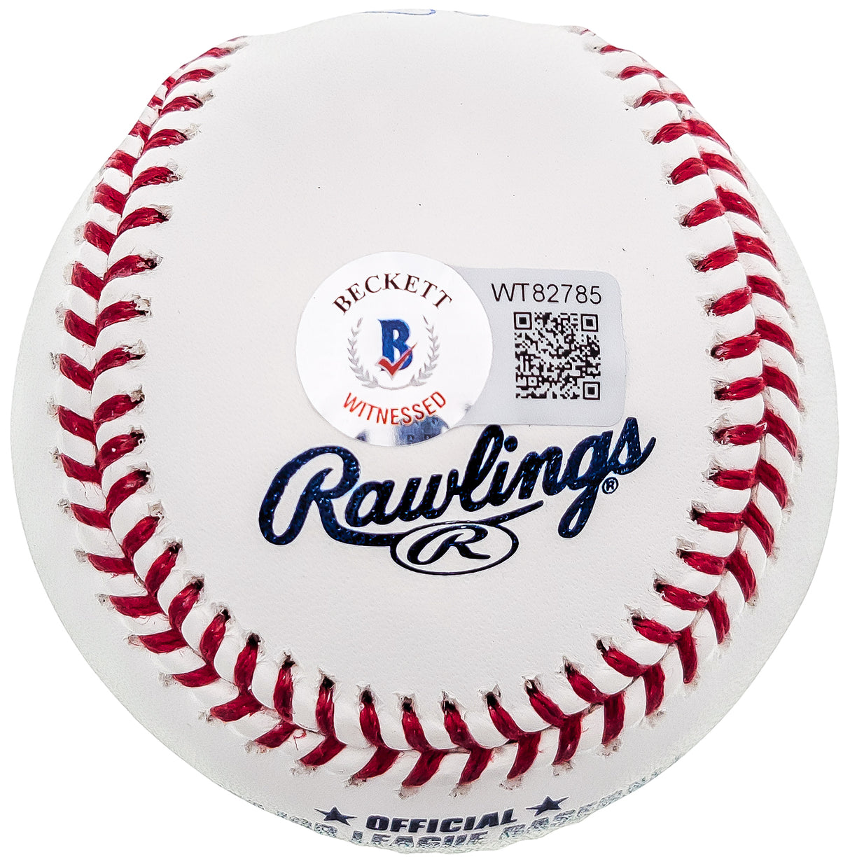 Andre Dawson Autographed Official MLB Baseball Montreal Expos "HOF 2010" Beckett BAS QR Stock #202047