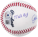 Andre Dawson Autographed Official MLB Baseball Montreal Expos Statball With 6 Stats Beckett BAS QR Stock #202048