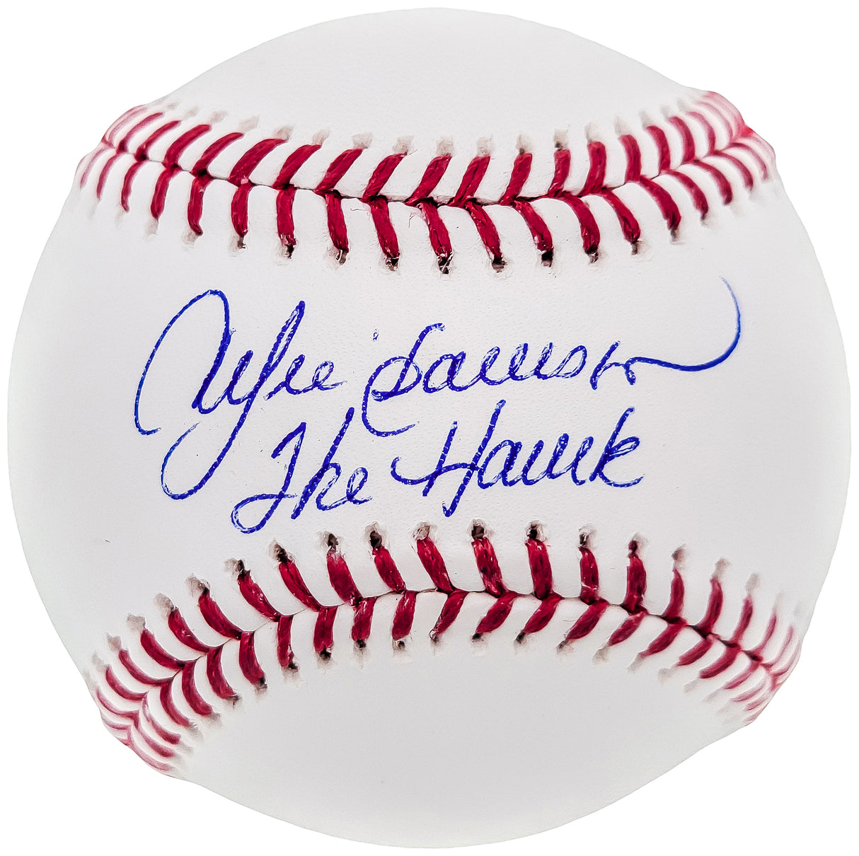 Andre Dawson Autographed Official MLB Baseball Montreal Expos "The Hawk" Beckett BAS QR Stock #202050