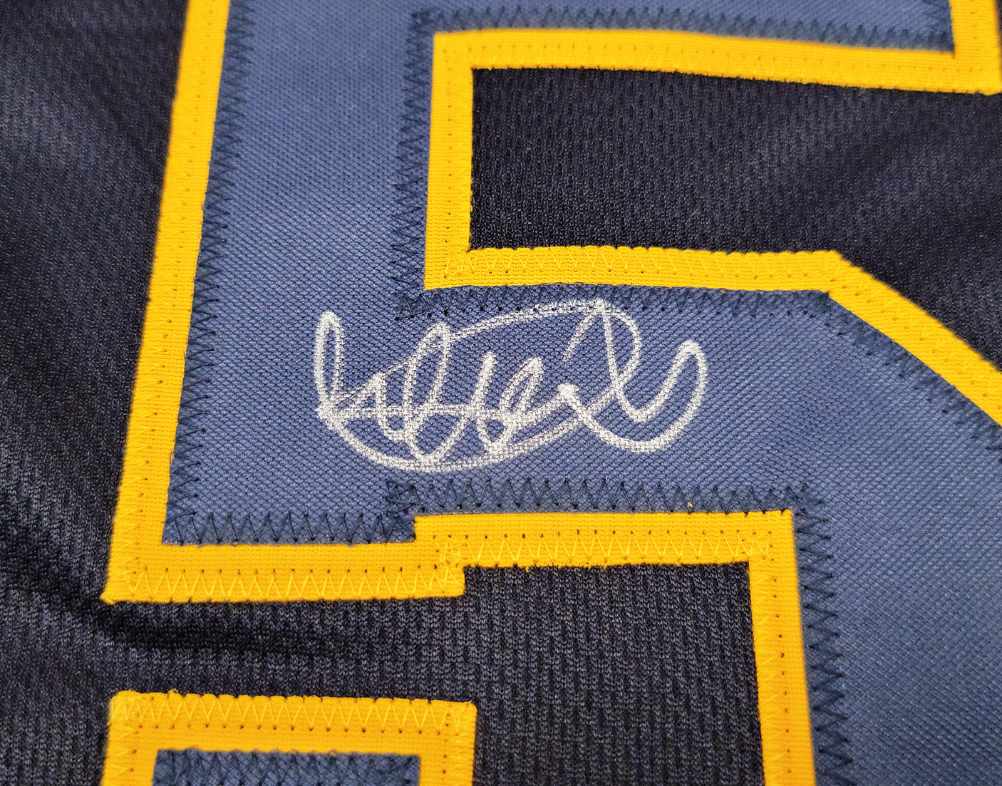 Orix Blue Wave Ichiro Suzuki Autographed Navy Jersey IS Holo Stock #202072