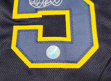 Orix Blue Wave Ichiro Suzuki Autographed Navy Jersey IS Holo Stock #202072
