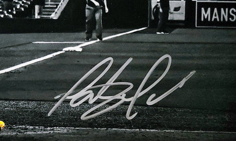 Fernando Tatis Jr. Autographed 16x20 Photo San Diego Padres Bat Flip Spotlight In Silver Beckett BAS QR Stock #202102