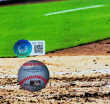 Fernando Tatis Jr. Autographed 16x20 Photo San Diego Padres Bat Flip Beckett BAS QR Stock #202105