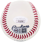 Fernando Tatis Jr. Autographed Official MLB 50th Anniversary Logo Baseball San Diego Padres Full Name JSA #JJ12774