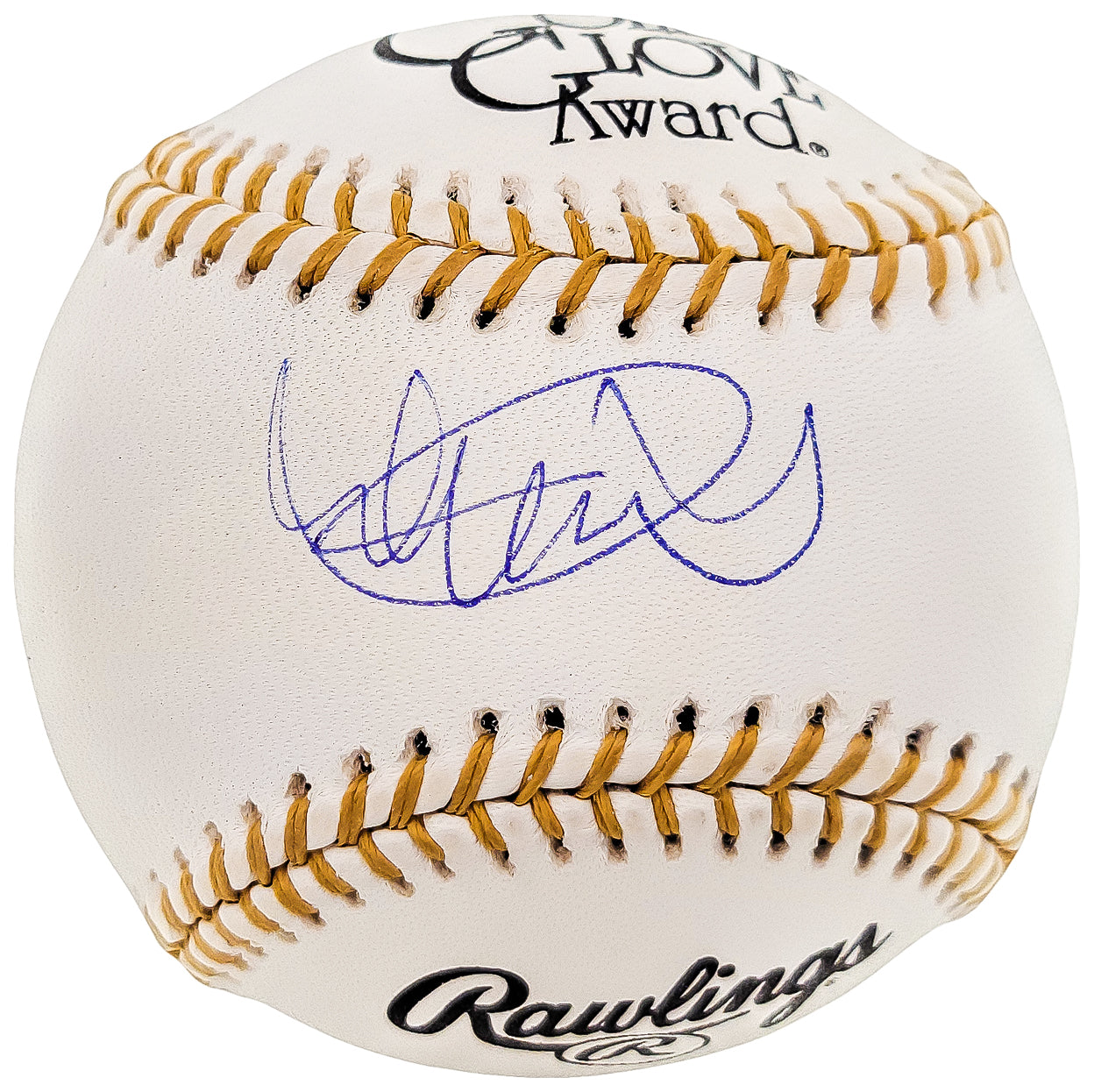 Ichiro Suzuki Autographed Official Gold Glove Logo MLB Baseball Seattle Mariners IS Holo SKU #202266