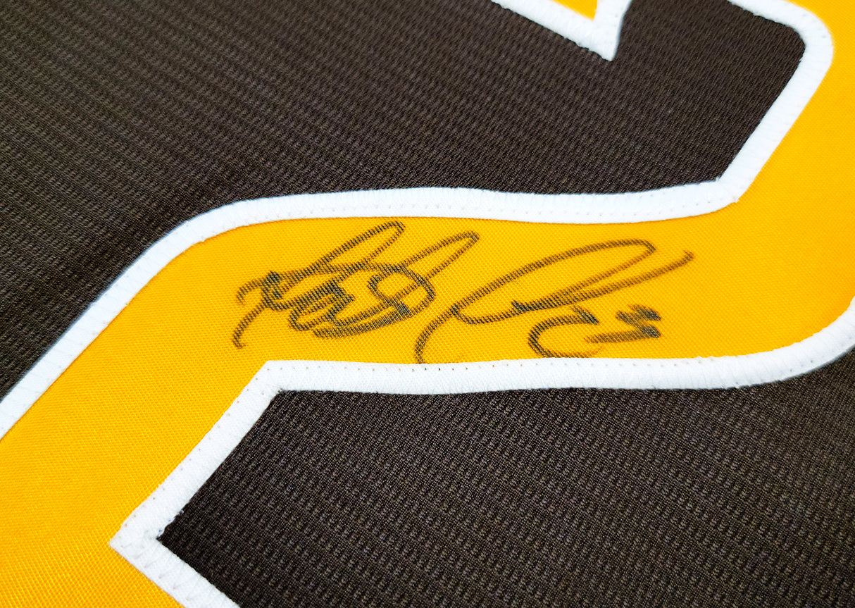 San Diego Padres Fernando Tatis Jr. Autographed Brown Nike Jersey Size XXL "23" Beckett BAS Stock #201915