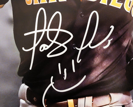 Fernando Tatis Jr. Autographed 16x20 Photo San Diego Padres Smiley Face Spotlight JSA Stock #201962