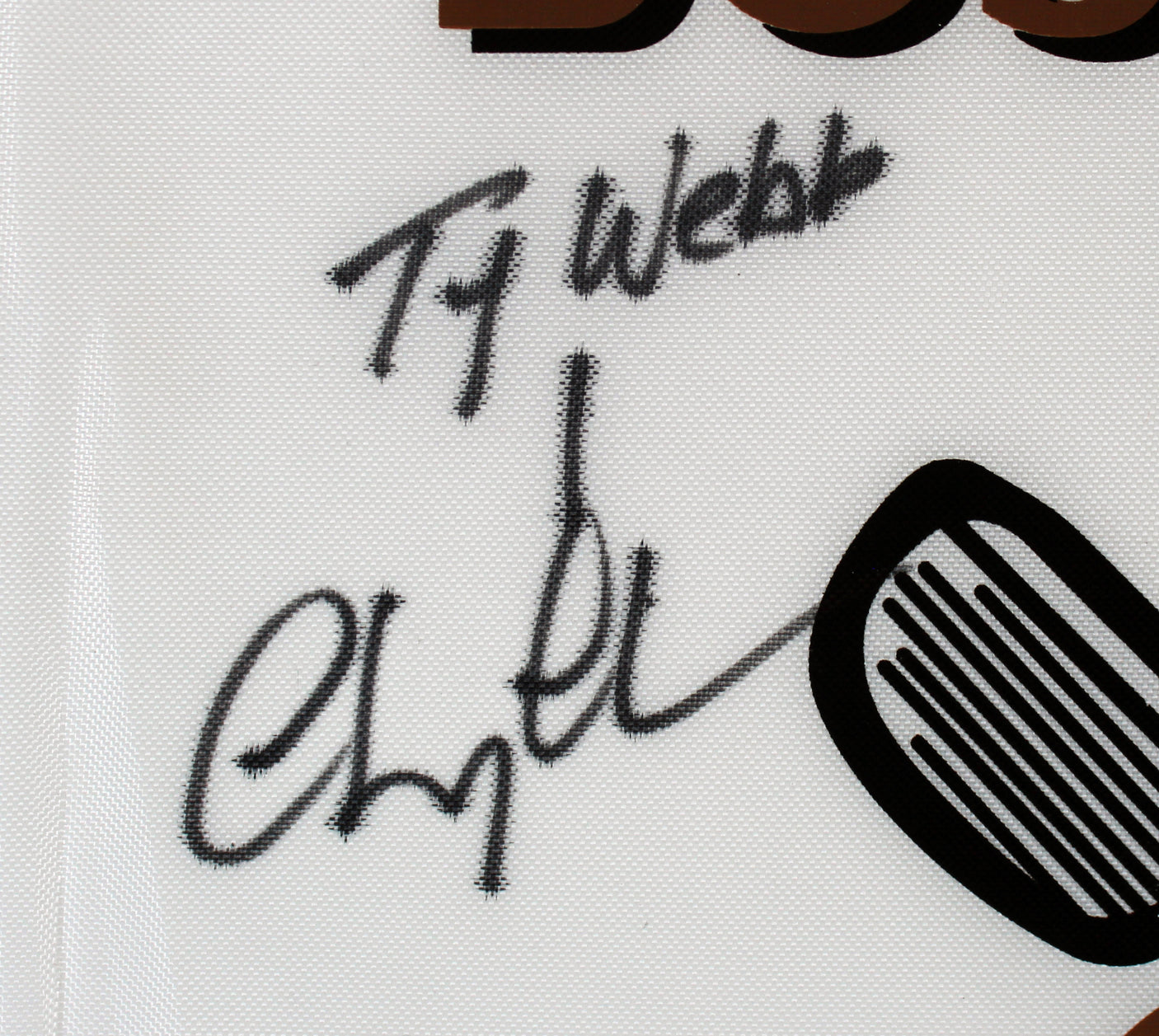 Chevy Chase "Ty Webb" Signed Bushwood Country Club Pin Flag PSA/DNA Itp #7A92316