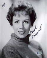 Carol Burnett Authentic Signed 8x10 Black & White Photo Autographed BAS #T20688