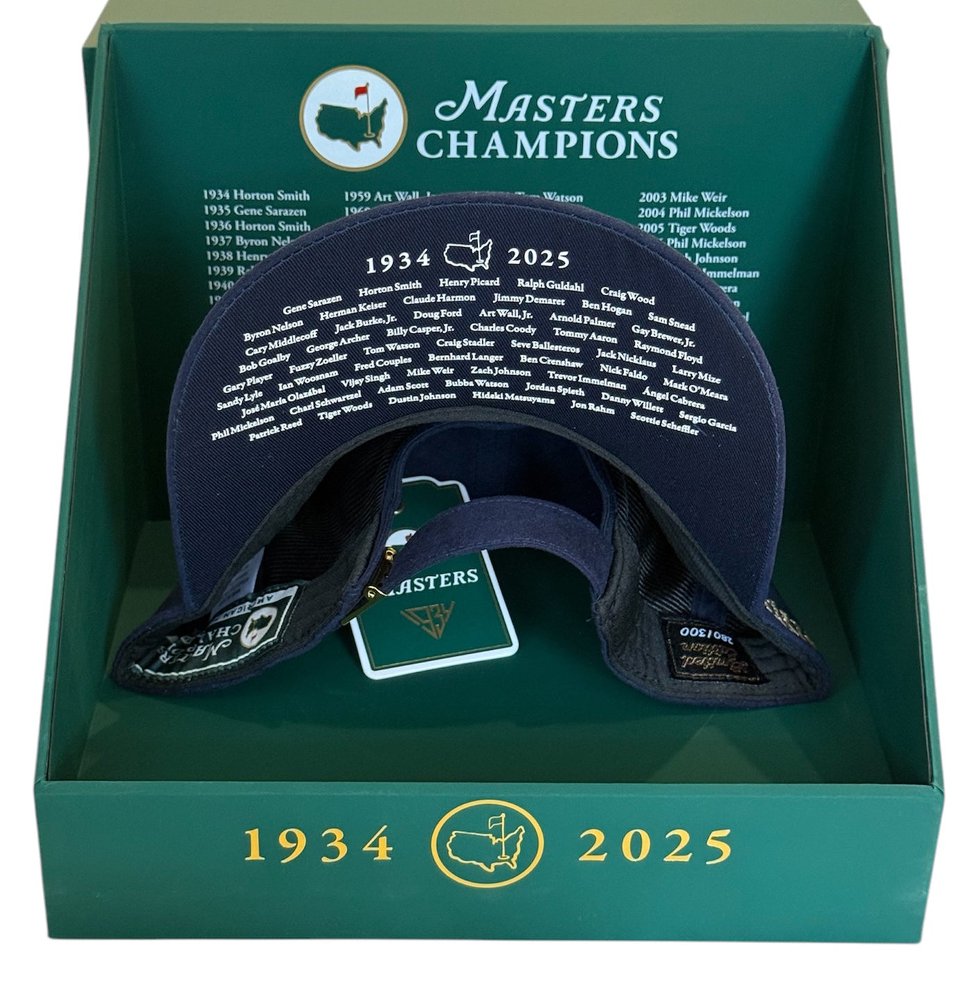 2025 Augusta National Masters Blue Hat Berckmans Hat Limited Edition #280/300