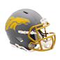 Denver Broncos Slate Speed Mini Football Helmet