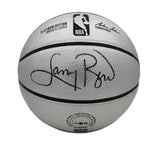 Larry Bird Autographed Wilson Platinum Basketball - JSA