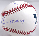 Dwight Gooden Autographed Rawlings OML Baseball w/ 4 Stats - Beckett W Hologram